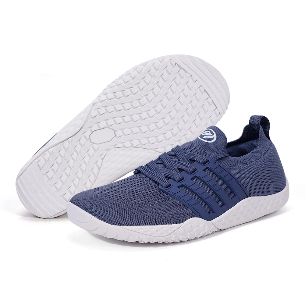 

Unisex Wide Barefoot Shoes Breathable Wide Toe Cross Trainer Minimalist Walking Shoes Lightweight Trekking Shoes for Men Women