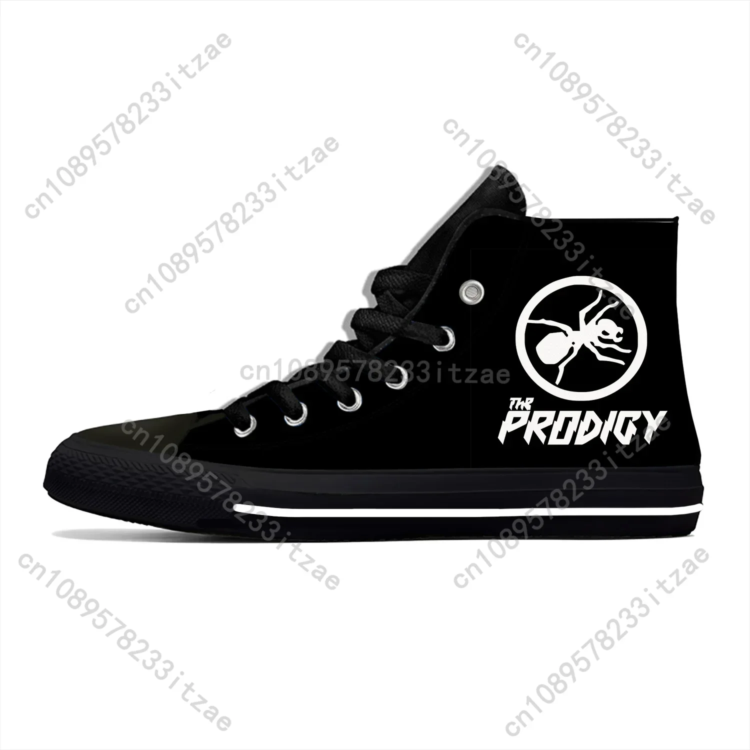 Hot Summer Electronic Music Rock Band Prodigy Fashion Lightweight High Top Canvas Shoes Men Women Casual Sneakers Board Shoes