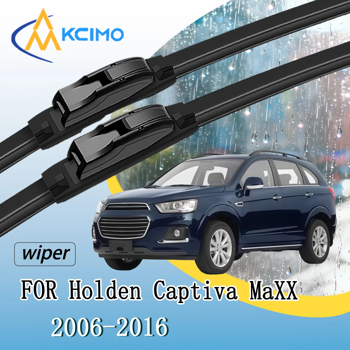 

Front Wiper Blades Set For Holden Captiva MaXX/Captiva 5 CG 2006-2016 Driver and Passenger Side Windshield Wipers All-Season
