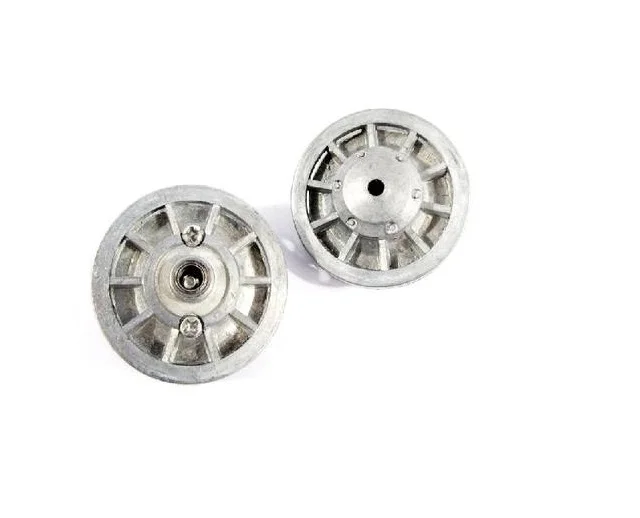 2pcs 1/16 Henglong 3818 3819 3818-1 3819-1 German Tiger/Panther Tank RC Model Accessories Parts Metal Driving Wheels