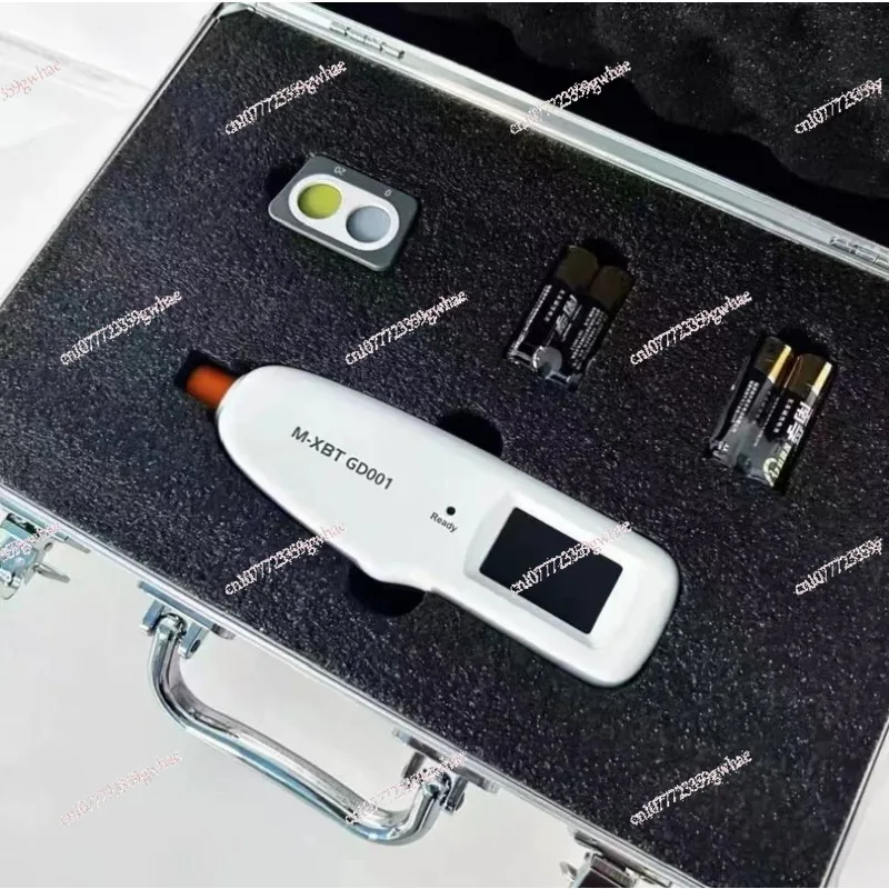 Jaundice detector, accurate value, infant skin pigment detector with average value with carrying case
