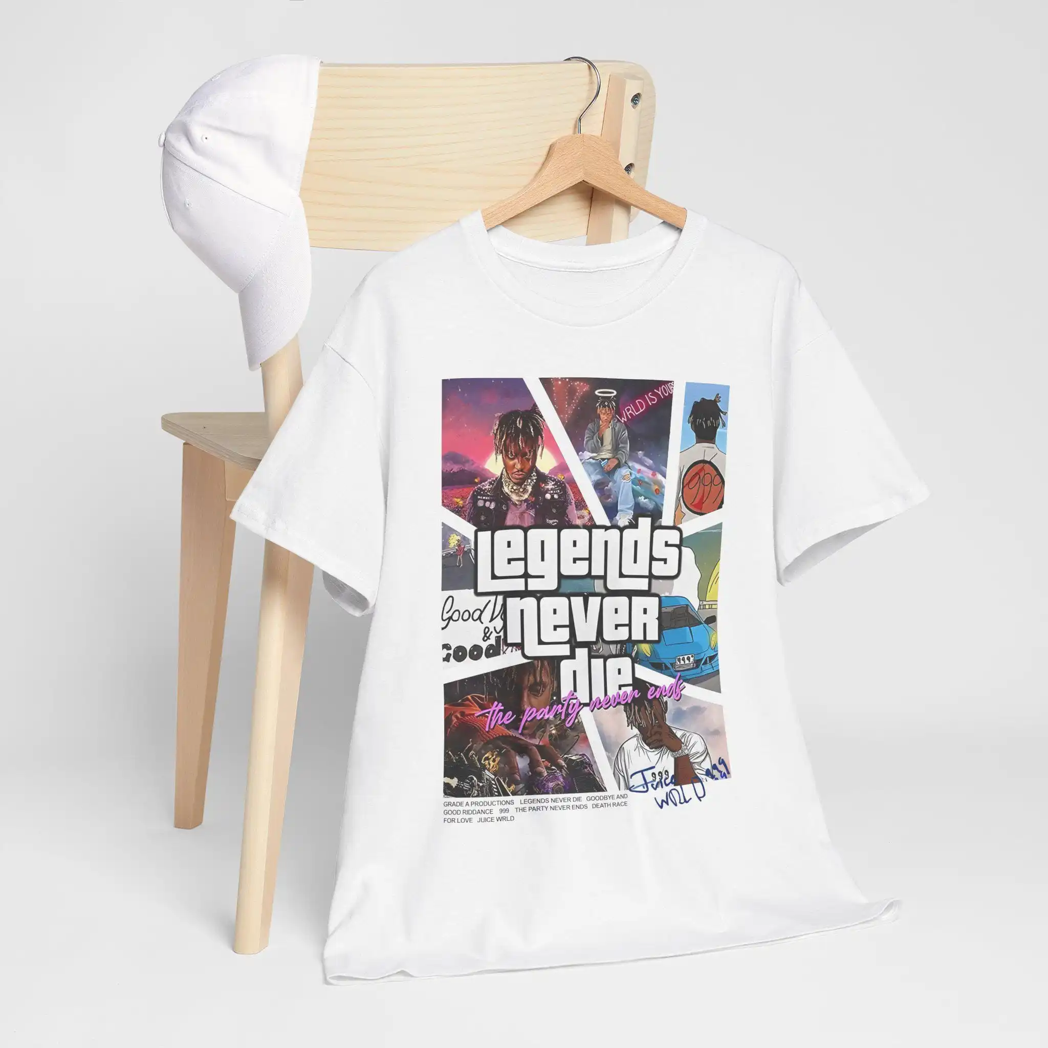 Juice Wrld Legend Never Die Shirt Merch Juice Wrld Vintage Shirt Juice Wrld Gift Juice Wrld Fan Merch Oversized