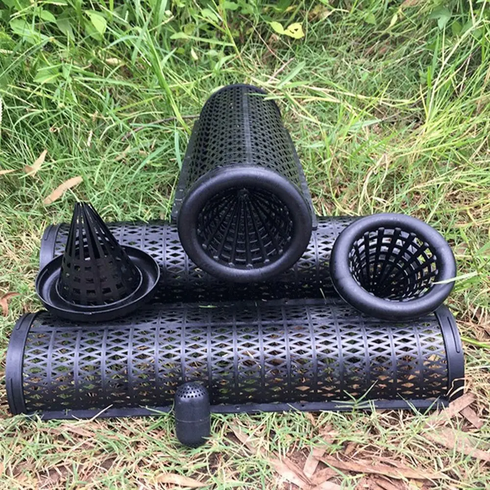 1Pcs Plastic Fishing Cage Cover 7.5/9/11/20/21/30cm Tapered Monopterus Albus Loach Eel Basket Basket Outdoor Fishing Tool view 4