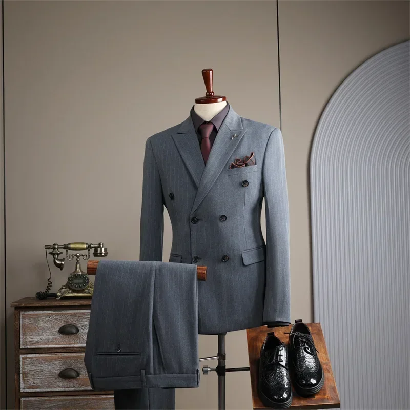 

W374 Slim business men's suits, formal business attire