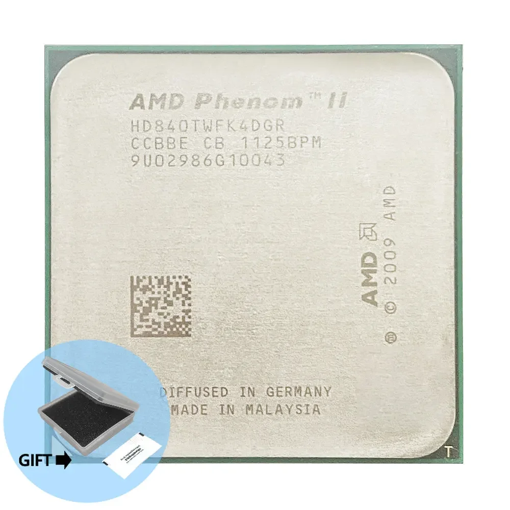 AMD Phenom II X4 840T AM3 CPU: Recensione Tecnica e Uso Pratico per Utenti di PC Desktop