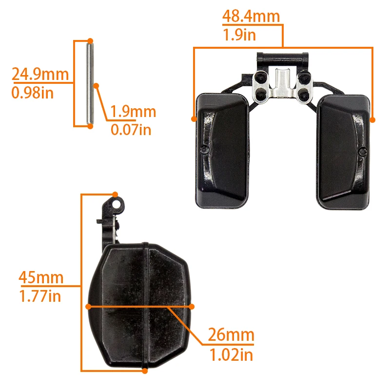 Motorcycle Carburetor Float For GY6 PD24J 24mm Honda 125Cc 150Cc Engine Scooter Mopeds ATV Quad Dirt Bike