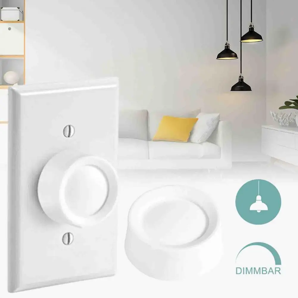 Light Dimmer Control Switch 1/2/6pcs Dimmer Switch Knob Replacement Kit Ceiling Fan Speed Control Knobs Universal Light Dimming