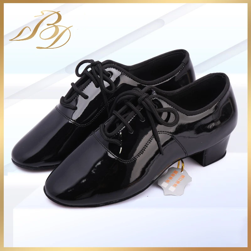 BD Latin dance shoes Boys' soft soled training shoes Children's shoes Professional sports dance shoes 802