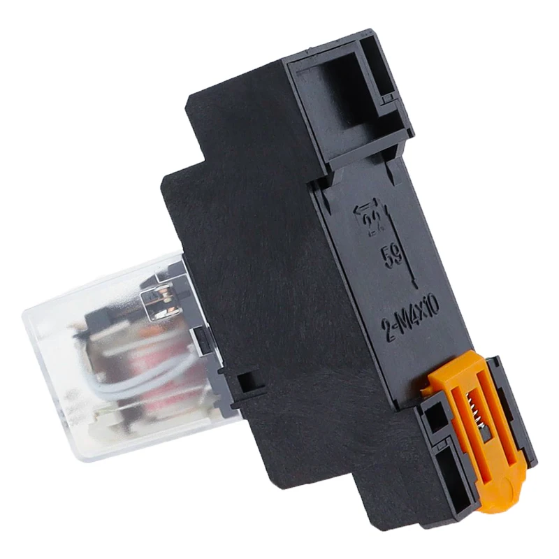 HH54P MY4NJ plug-in relay PYF14A DC/AC 12v 24v 36v 48v 110v 220v DC/AC 5A silver contact 14pins 4PDT rele socket