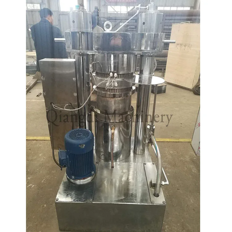 آلة ضغط الزيت البارد الصناعية ذات السعة الصغيرة الهيدروليكية على نواة النخيل وفول الصويا #3