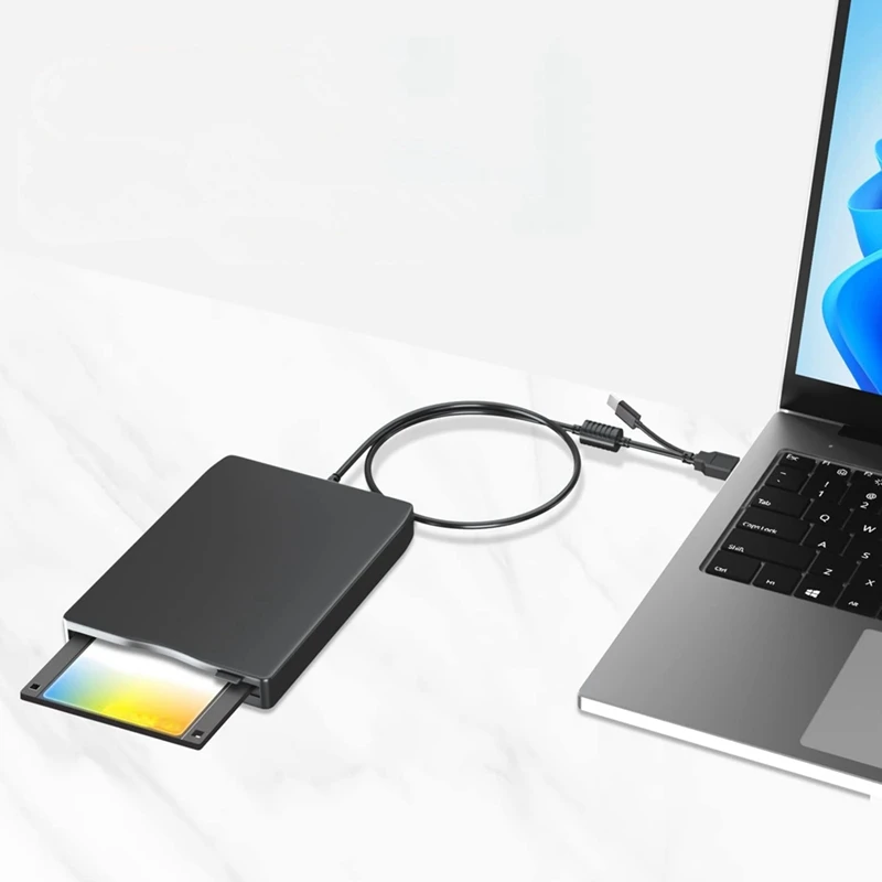 USB-устройство для чтения дисков с двумя интерфейсами