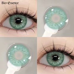 Bio-essense Colored Contact Lenses for Eyes Fashion Colored Contact Blue Eyes Lenses Korean Contacts Lenses Yearly Green Pupils