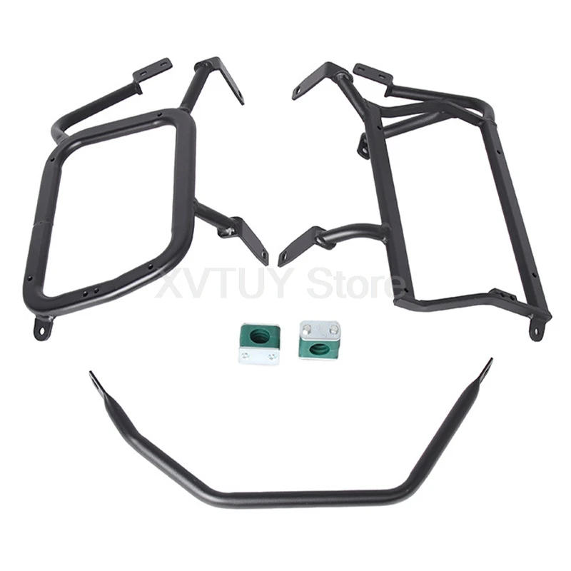 

For BMW 750GS Motorcycle Aluminum Quick-Release Pannier Racks 38L+45L for Touring Commuting Off-Road Storage Luggage Racks