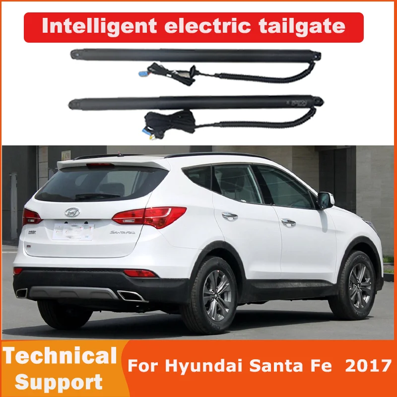 Electric tailgate for Hyundai Santa Fe 2017   refitted tail box intelligent electric tail gate power operate opening