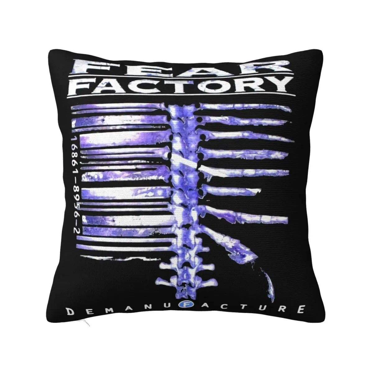 Fear Factory Demanifacture Black Industrial Metal Pitchshifter Brand Aesthetic Pop Pillow Case