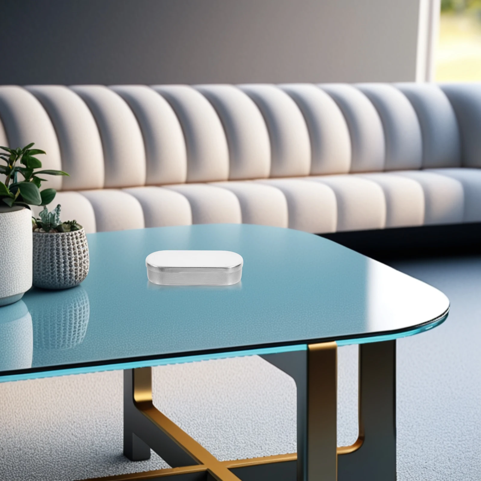 

Multifunction Aluminum Thermometer Storage Box Compact Portable Organizer For Tools With Lid Travel Case Container