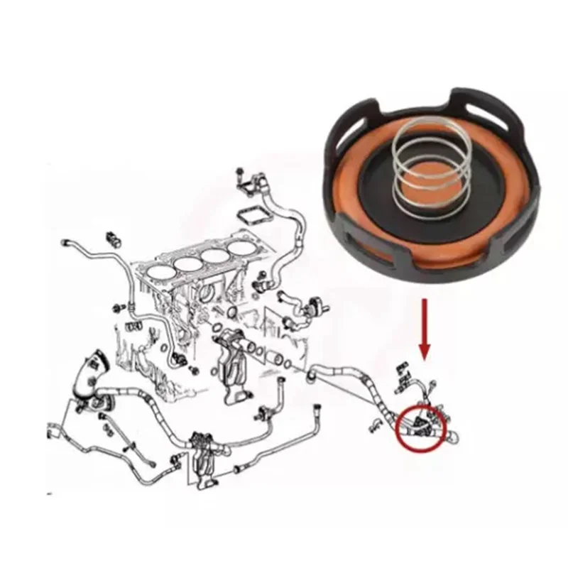 

Crankcase Ventilation Intake Line Cap For Mercedes-Benz E C W205 W212 C207 A2740901729 2740901729 A2740905600 2740181400 Parts
