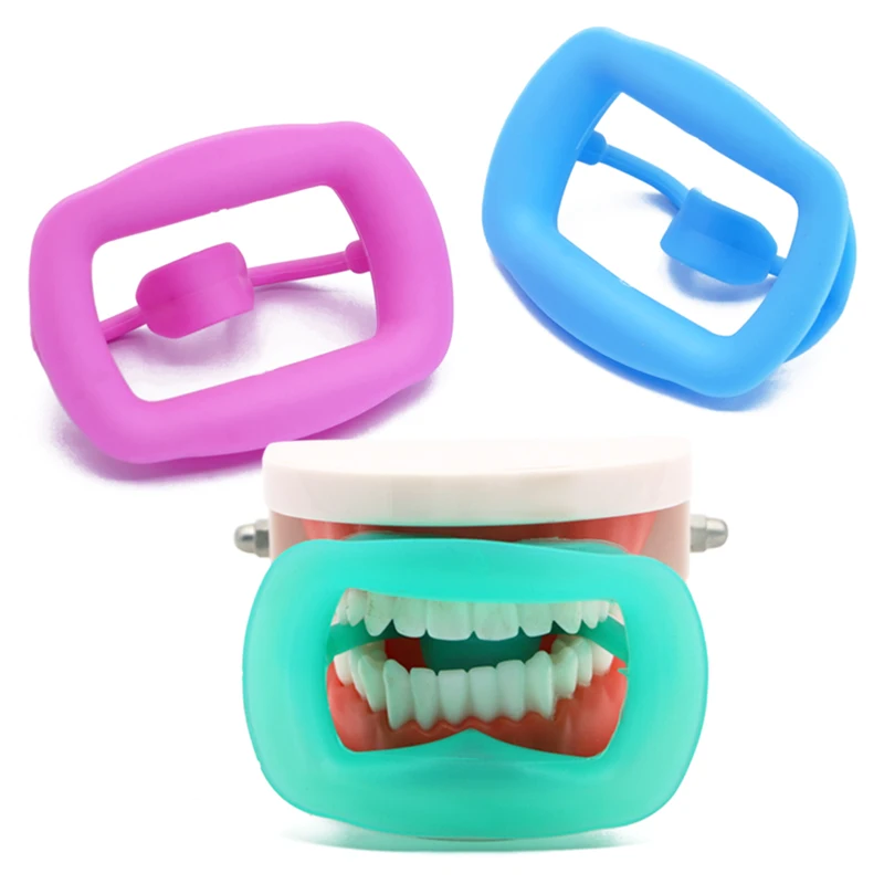 Dental Orthodontic Lip Cheek Retractor 3D Soft Silicone Mouth Opener Cheek Expand Dentistry Teeth Care Treatment Tool