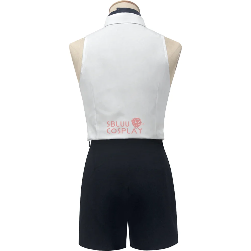 SBluuCosplay في المخزون Reze تأثيري حلي R جودة المرأة قميص السراويل هالوين حفلة هدية الكريسماس الزي #4