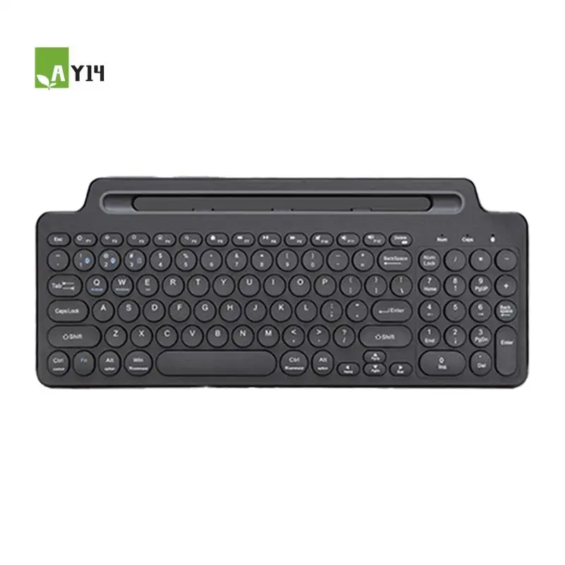 

AY14 -2.4G Wireless Bluetooth Keyboard With Tablet/Phone Holder Portable Touchpad Keyboard For Tablet PC Gaming Accessories