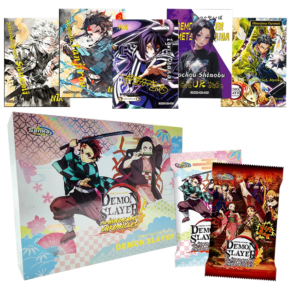 

Коллекционная карта Demon Slayer Hot Blooded Fantasy Молодежное аниме Редкий классический сюжет Крупным планом Карточка для мальчиков и девочек Хобби Подарки Игрушки