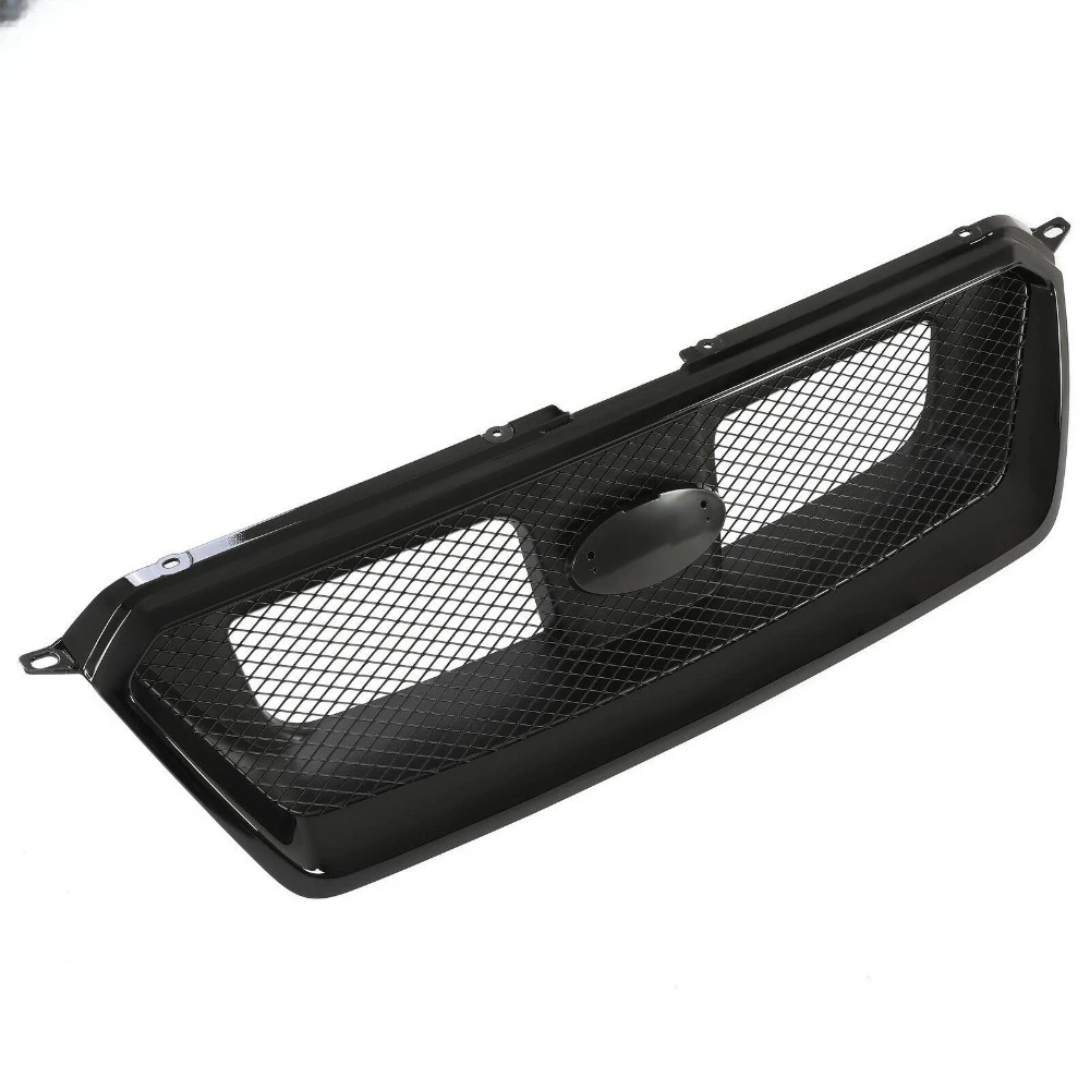 

For Subaru XV Crosstrek 2013-2017 Front Bumper Grille Black Painted Mesh Style