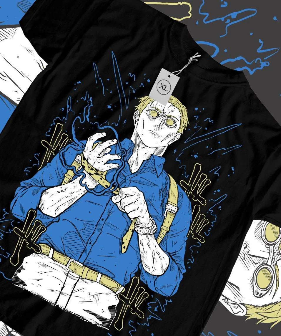 2026 Sommer Jujutsu Kaisen Anime Nanami Kento Bedrucktes Lockeres Kurzarm-T-Shirt aus Reiner Baumwolle für Kinder Trendiges Unisex Casual Y2k