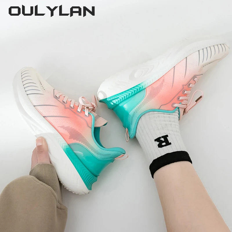 Breathable Running Shoes Men's Sneakers Fashion Couple Sports Shoes Comfortable for Women Spring Summer Fitness Lightweight Shoe