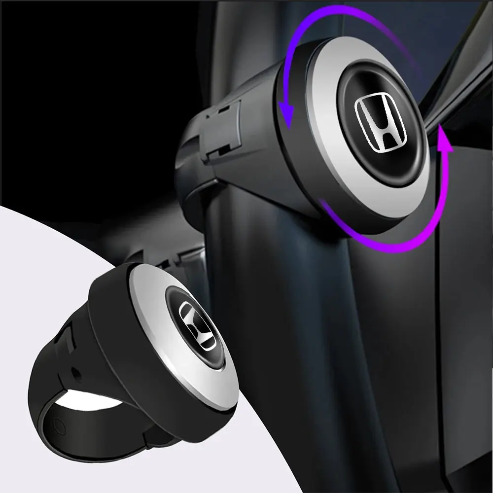1 Uds. Accesorio de perilla giratoria de refuerzo para volante de coche para Honda Accord Civic FIT Insight CRV Jazz HRV City Vezel Pilot