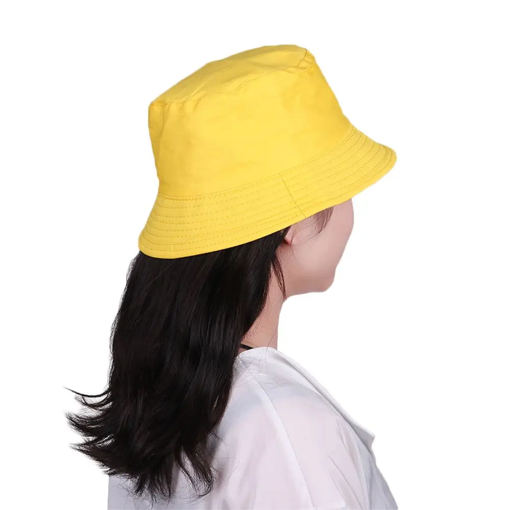 

Unisex Summer Foldable Bucket Hat Women Outdoor Sunscreen Cotton Fishing Hunting Cap Men Basin Chapeau Sun Prevent Hats