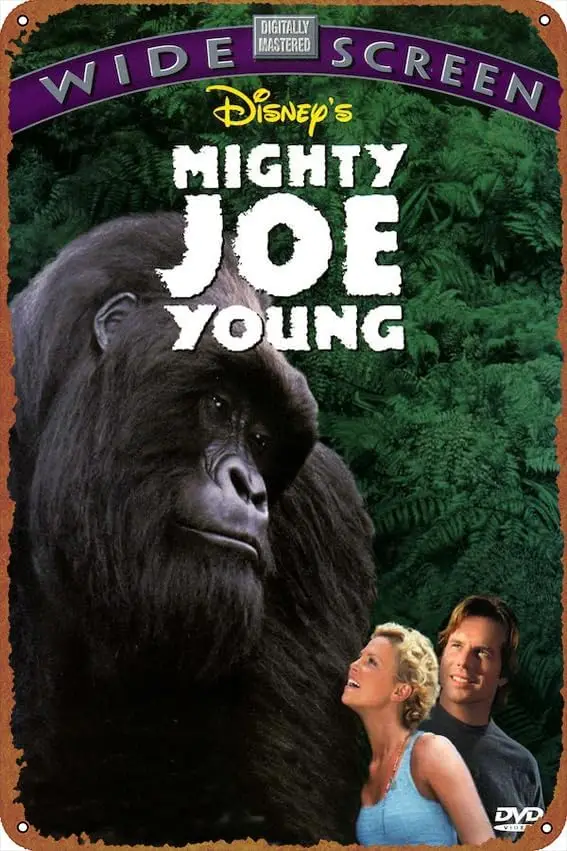 Mighty Joe Young Posters Retro Metal tin Sign Halloween Tin Sign,Cave,Bar,Club, Home Wall Art Metal Tin Sign