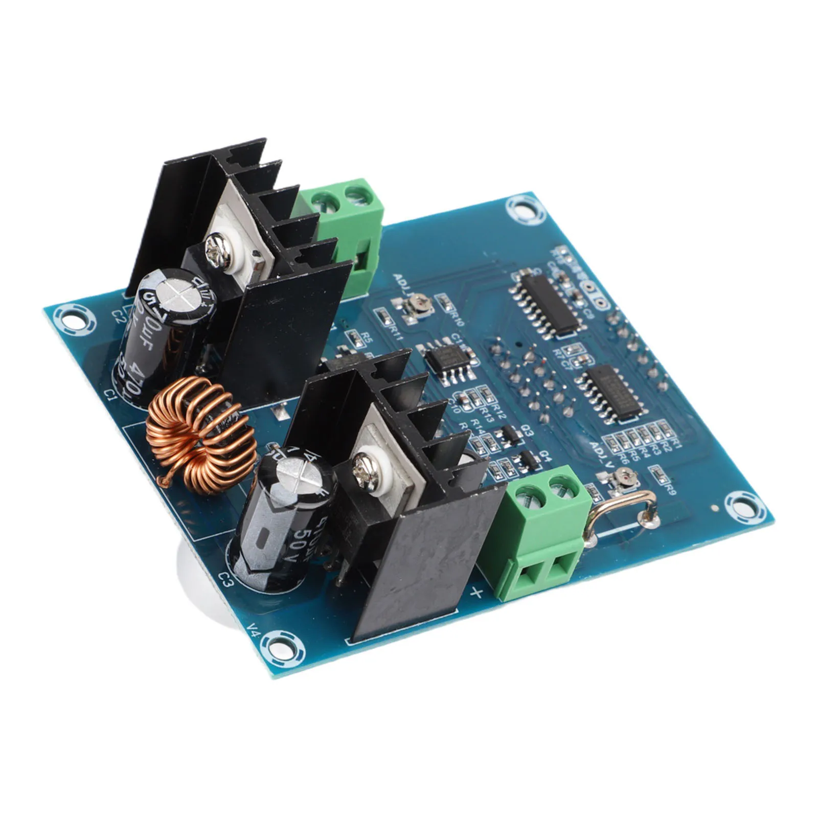 Real-time Voltage Display Current Regulator Module For High-Power Devices High-Power DC Module For DC Applications