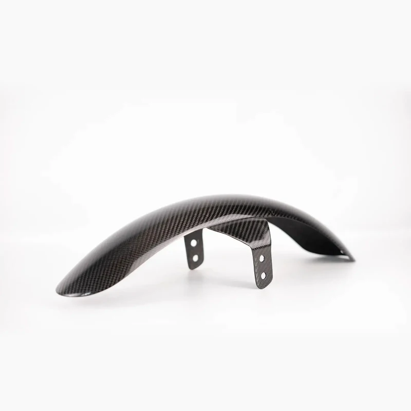 

Hot selling Motorcycle Accessories Forged Carbon Fiber Glossy Sporty Front Fender
