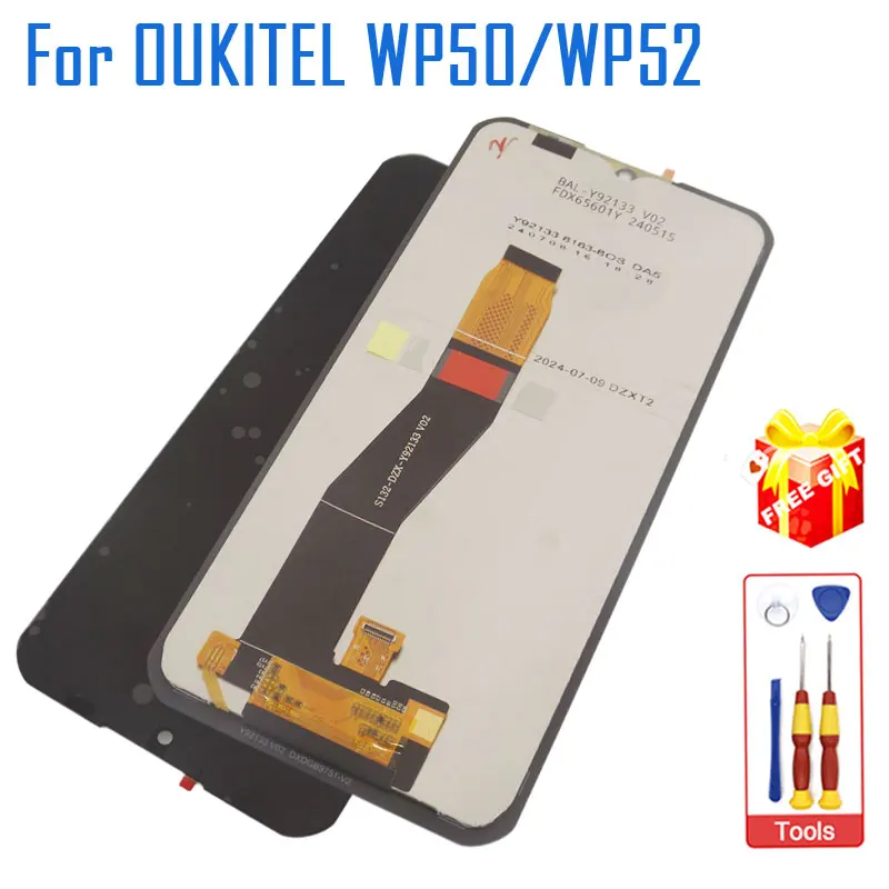 

Новый оригинальный OUKITEL WP50 WP52 ЖК-дисплей с цифровым преобразователем сенсорного экрана аксессуары для смартфона OUKITEL WP52