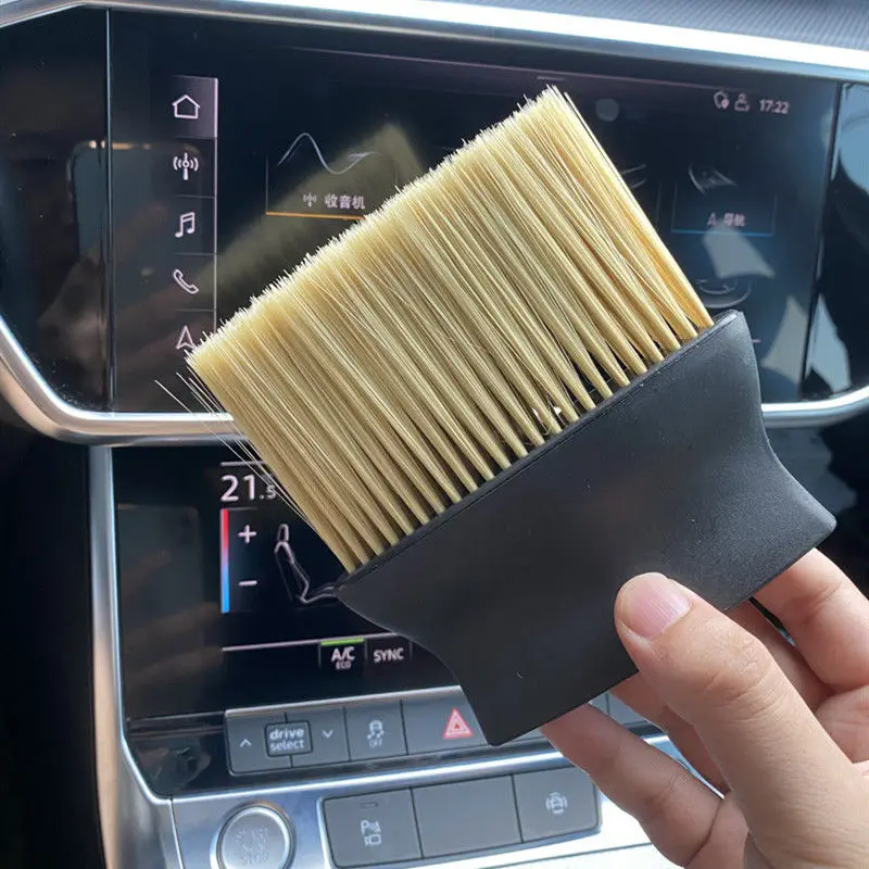 Car Air Conditioning Air Outlet Cleaning Brush Washing Car Interior Cleaning Tool Brush Artifact Car Dust Removal Brush Soft