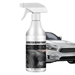 Spray per riparazione graffi Spray per lucidatura per auto portatile in bianco e nero Riparazione profonda dei graffi Cera per rimozione graffi Vernice lucidante per