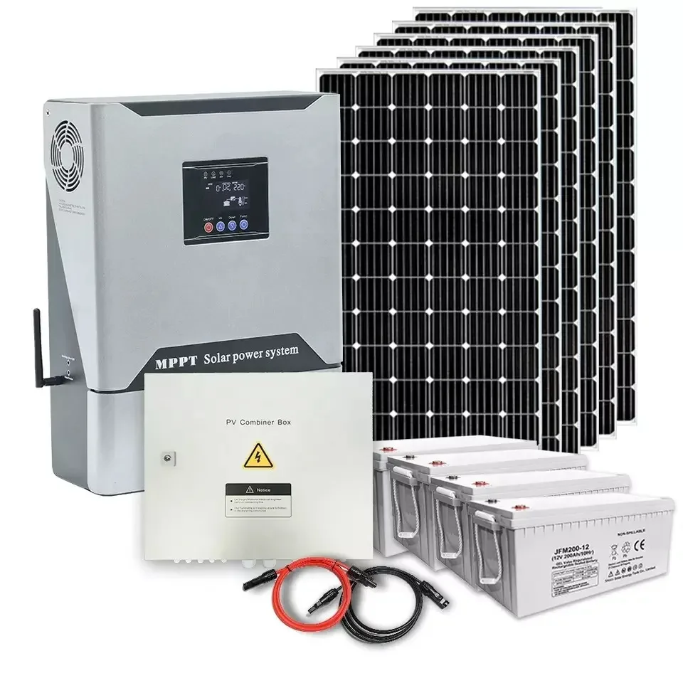 For Complete system kit for home 0.3-1KW 1.5-6KW solar power systems  power storage with panels solar energy system