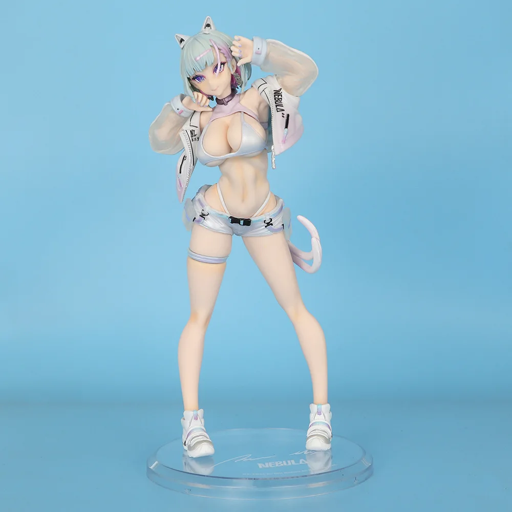 

26cm Bibi Buttons Near Future Cat Miu 1/6 Anime Figure Decoration Action Model Collection Statue Birthday Toys Gifts