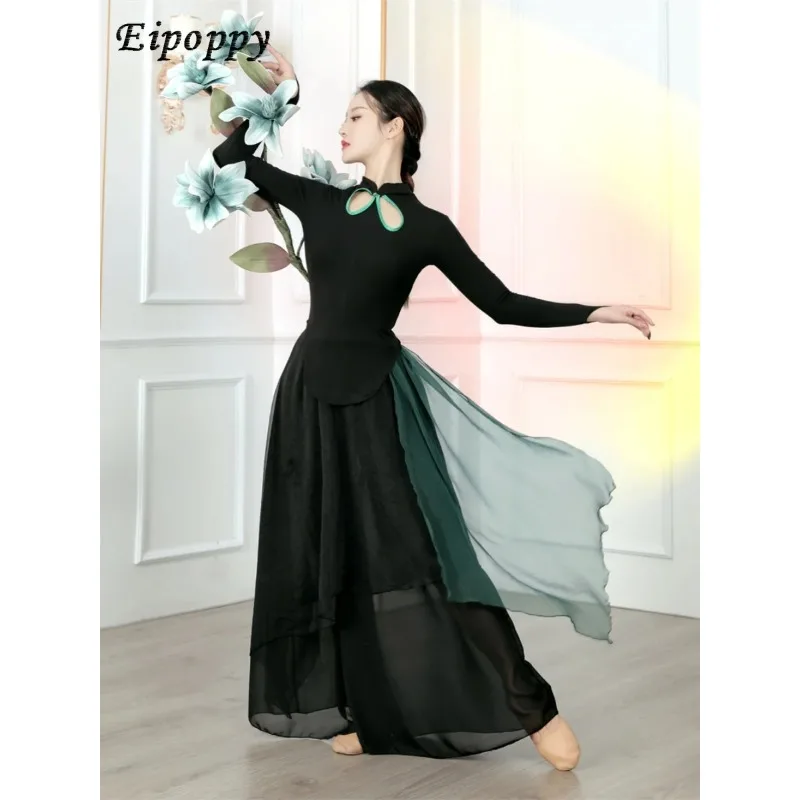 Costume da danza classica per donna, sottile ed elegante, autunno e inverno