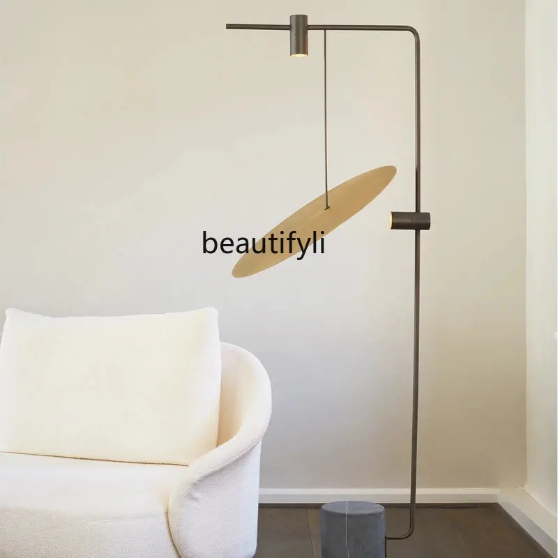 Post-Modern Nordic Modern Minimalist Designer Personality Creative Living Room Model Room Study Exhibition Hall Floor Lamp