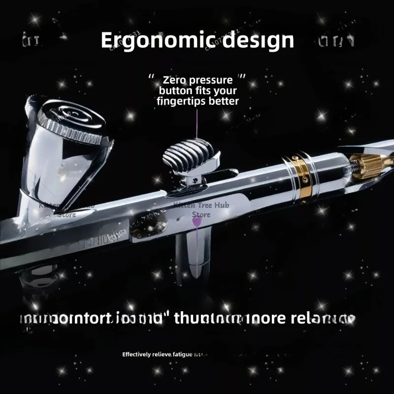 Airbrush Pen | Spray Coloring Tool | Quick Release Dual Action Airbrush Pen