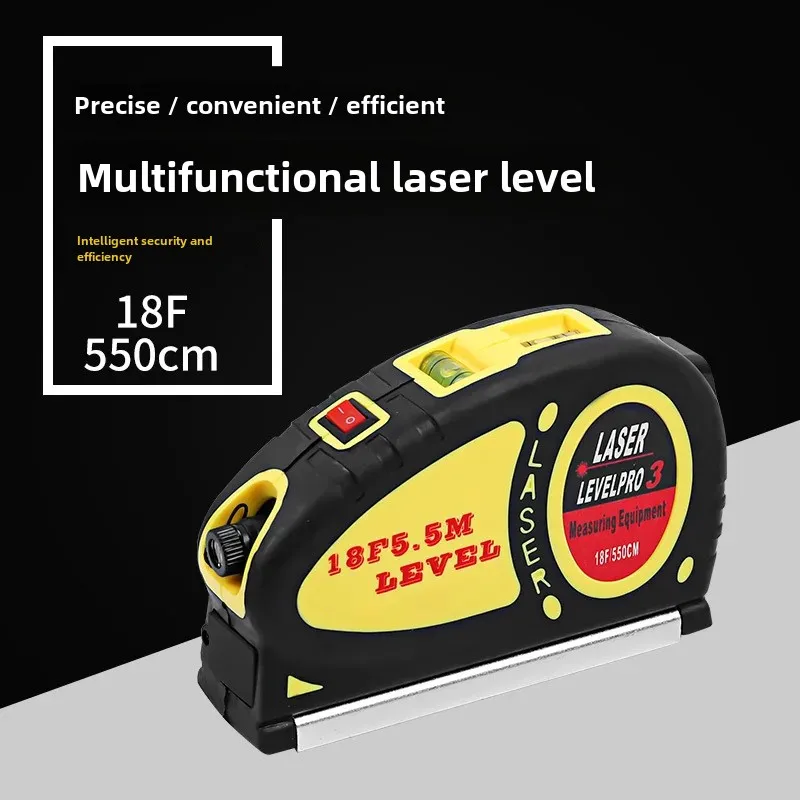 고정밀 레이저 거리계 적외선 강철 테이프 측정 장치, 3 인 1 측정 장치, 전자 크기 측정 도구