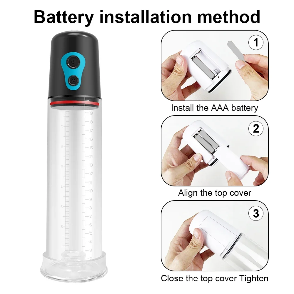 مضخة القضيب الكهربائية القضيب توسيع الجنس لعب للرجال تمديد مضخة القضيب المدرب ذكر الاستمناء الديك مضخة تفريغ السلع الكبار