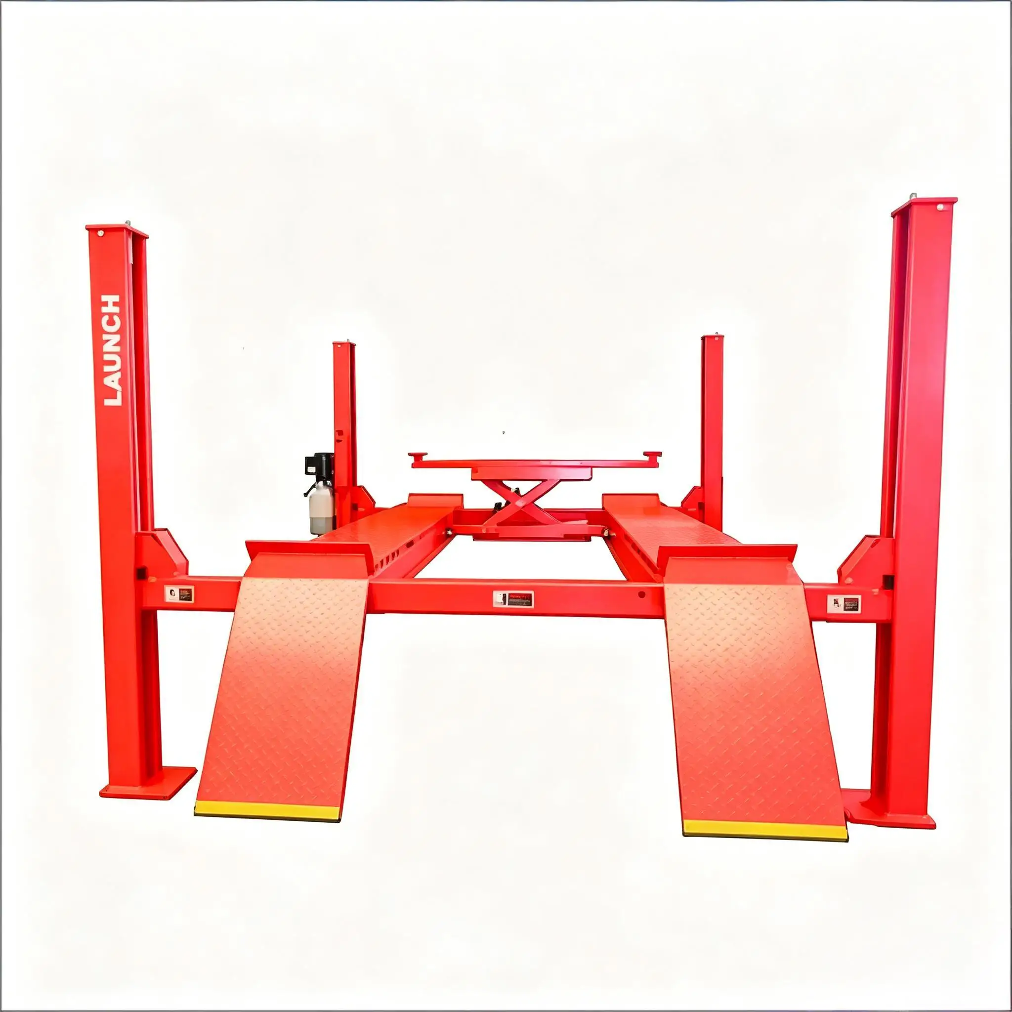 Launch TLT440W Four Post Hydraulic Car Lift 4T Capacity 1850mm Lift Height Wheel Alignment Maintenance Garage Lifter