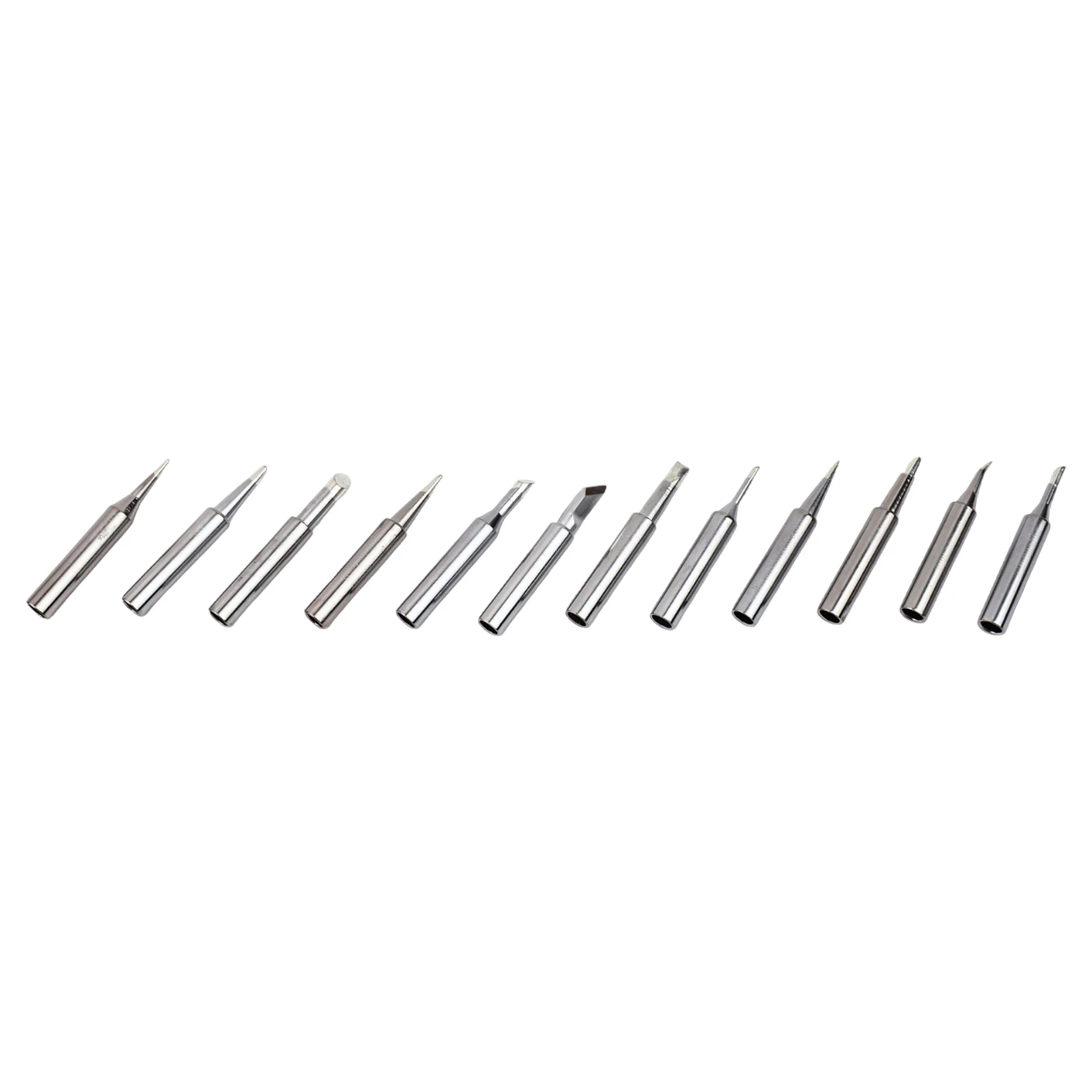 

Complete 13pcs Soldering Iron Tips Set for 907 933 926 937 928 94 Tools for All Your Soldering Needs with Multiple Sizes