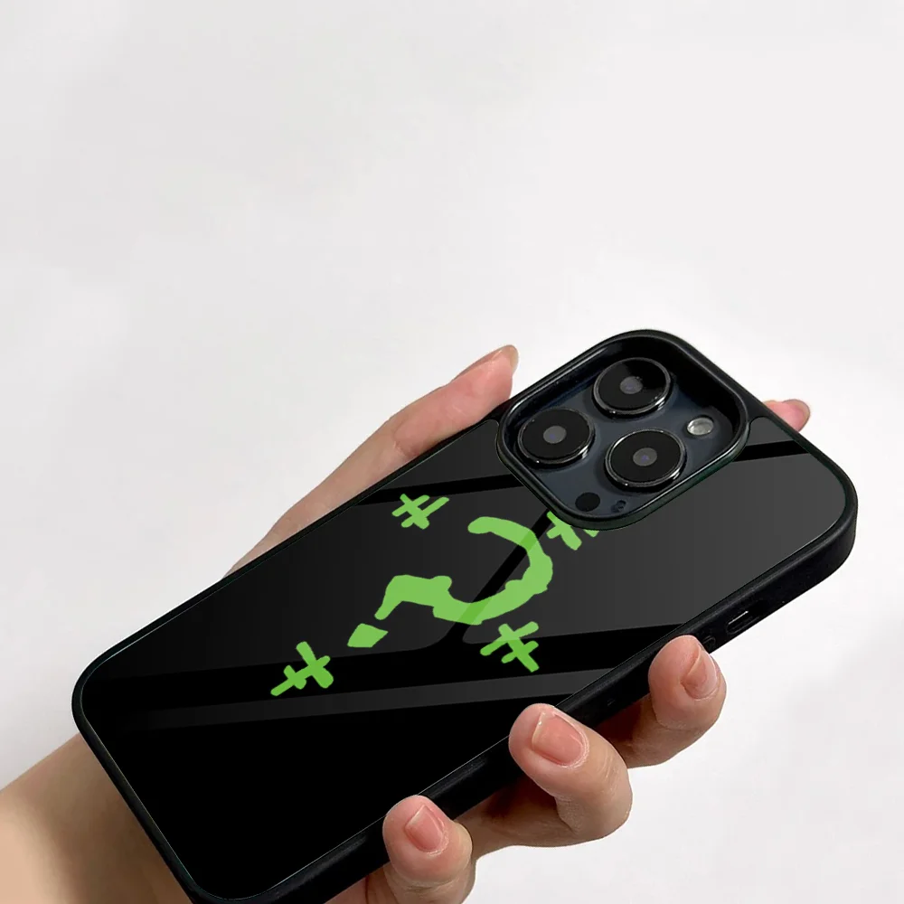 Question Riddler Villain New Film Phone Case For IPhone 11 12 13 14 15 16 Plus Pro Max Mirror Acrylic PC TPU Cover