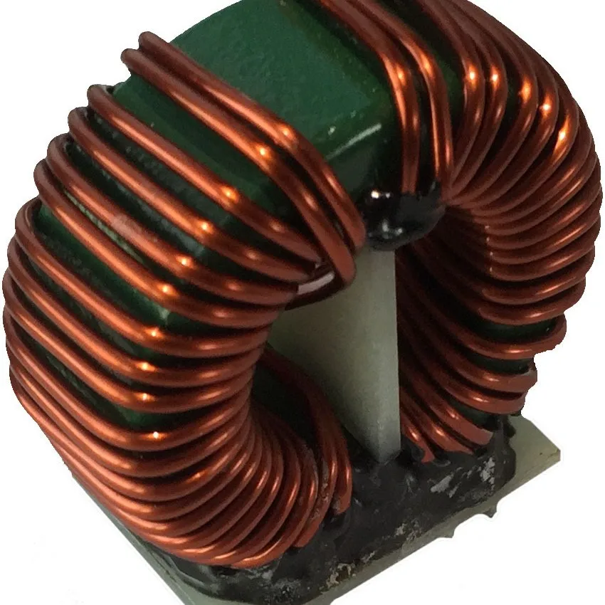 Ring-shaped common-mode inductor T23*13*22C power driver plug-in anti-interference magnetic ring common-mode inductor coil