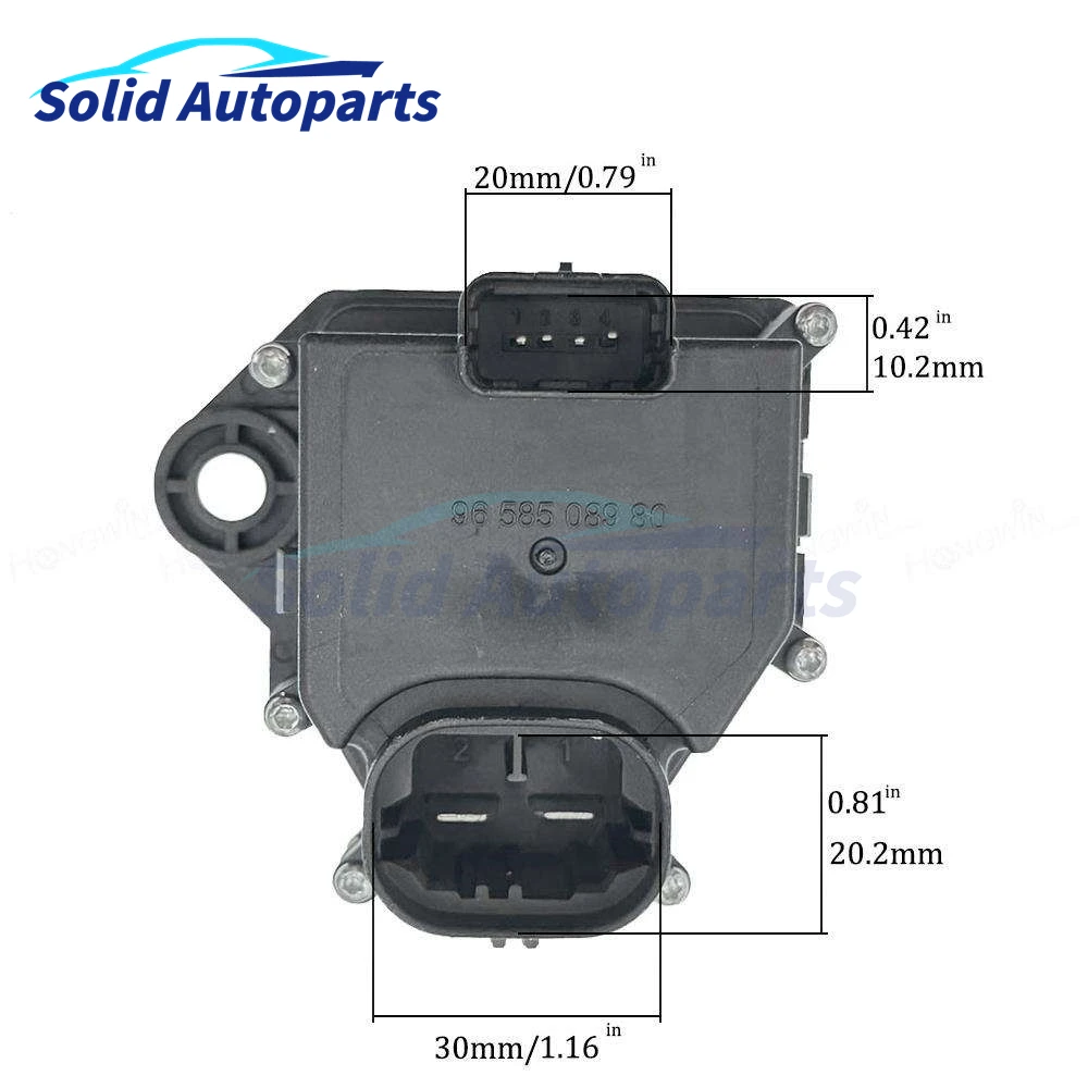 9649247680 Radiator Fan Blower Motor Resistance  9658508980 9673999880 For Peugeot Partner 107 206 307 Citroen C1 C4 Berlingo