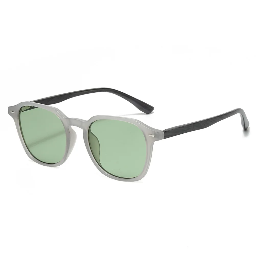 

Rivet Vintage Wooden Grain Square Sunglasses Women For Men 2025 Luxury Brand Designer Popular Punk Light Heavy Sun Glasses UV400
