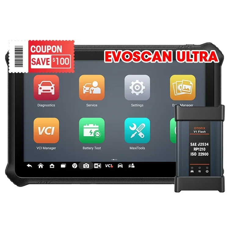 2024 Professional OTOFIX EvoScan Ultra Evo J2534 OEM ECU Programming and Coding for All Cars automotriz Diagnostic Scanner Tool